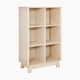 babyletto Hudson Cubby Bookcase - Washed Natural
