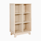 babyletto Hudson Cubby Bookcase - Washed Natural