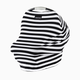 Milk Snob 5-in-1 Cover - Black & White Signature Stripe