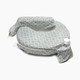 My Brest Friend Deluxe Nursing Pillow - Flower Key Gray