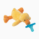 WubbaNub Pacifier - Baby Yellow Duck, Attached