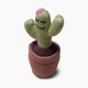 Estella Organic Cotton Handmade Baby Rattle - Cactus