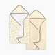 Burt's Bees Baby Organic Single-Ply Hooded Towel (2 Pack) - Little Ducks