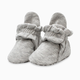 Zutano Organic Cotton Booties - Heather Gray, 0-3 Months