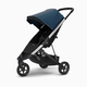 Thule Spring Stroller - Majolica Blue/Silver Frame