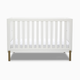 Delta Children Hendrix 4-in-1 Convertible Baby Crib - Bianca White With Metal Base