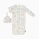 Magnetic Me Modal Magnetic Gown & Hat Set - Abc Love, 0-3 M