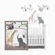 Lambs & Ivy 4-Piece Crib Bedding Set - Jungle Animals