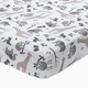 Lambs & Ivy Cotton Fitted Crib Sheet - Baby Jungle
