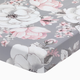 Lambs & Ivy Cotton Fitted Crib Sheet - Signature Botanical Grey