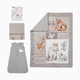 Lambs & Ivy 4-Piece Crib Bedding Set - Painted Forest