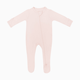 Kyte Baby Zipper Footie - Blush, Newborn