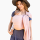 Moby Double Gauze Ring Sling - Rose