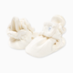 Burt's Bees Baby Organic Cotton Booties - Eggshell White, 0-3 M