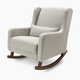 babyletto Kai Rocker Chair - Performance Grey Eco Twill/Dark Legs