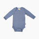 Kyte Baby Long Sleeve Bodysuit - Slate, 3-6 M