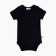 Kyte Baby Short Sleeve Bodysuit - Midnight, 3-6 M