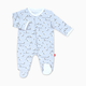 Magnetic Me Baa Baa Baby Modal Footie - Pastel Blue Baa Baa Baby, Newborn