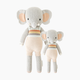 cuddle+kind Hand-Knit Doll - Evan The Elephant, Little 13''