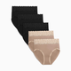 Kindred Bravely High Waist Postpartum Underwear & C-Section Recovery Maternity Panties (5 Pack) - Neutrals, Small