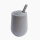 ezpz Mini Cup + Straw - Gray