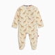 Magnetic Me Organic Cotton Footie - Cream Jolie Giraffe, Newborn