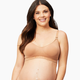 Cake Maternity Rock Candy Seamless Nursing Bra - Mocha, Small