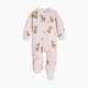 Burt's Bees Baby Organic Sleep & Play Footie Pajamas - Sweet Doe, Newborn