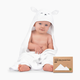KeaBabies Cuddle Bamboo Viscose Hooded Towel - Lamb (2021)