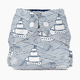 Esembly Recycled Diaper Cover (Outer) + Swim Diaper - High Seas, Size 1 (7-17 Lbs)