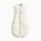 ergoPouch Cocoon Swaddle Sack 0.2 Tog - Grey Marle, 0-3 Months