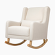 babyletto Kai Rocker Chair - Performance Natural Eco Twill/Light Legs