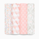 Aden + Anais Essentials Cotton Muslin Swaddles (4 Pack) - Piece Of My Heart