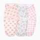 Aden + Anais Disney Essentials Cotton Wrap Swaddle (3 Pack) - Princess, 3