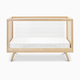 Ubabub Nifty Clear 3-in-1 Crib - Natural Birch