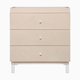 babyletto Gelato 3-Drawer Changer Dresser - Washed Natural/White
