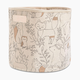 Crane Baby Cotton Canvas Storage Bin - Ezra