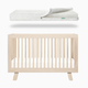 babyletto x Newton Baby Hudson Crib & Breathable 2-Stage Mattress Bundle