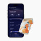 Owlet Dream Sock Smart Wearable Baby Monitor - Sweet Clementine