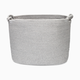 Parker Baby Co. Rope Cube Storage Basket - Gray