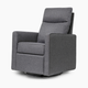 daVinci Gabby Pillowback Swivel Glider - Shadow Grey