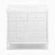 Delta Children Saint 4 Drawer Dresser with Changing Top - White-Old