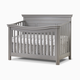 Sorelle Finley Lux Flat Top Crib - Weathered Gray