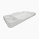 Sorelle Topper for Double Dresser - White, 50 X 19 X 6