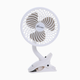 Dreambaby Caged Deluxe EZY-Fit Clip-On Fan - White