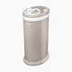 Ubbi Stainless Steel Diaper Pail - Taupe