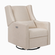 babyletto Kiwi Electronic Recliner and Swivel Glider - Performance Beach Eco Weave