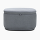 Nurture& The Storage Ottoman - Gray