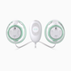 Elvie Stride Hands Free Double Electric Breast Pump - White