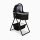 Mockingbird Bassinet + Bassinet Stand Bundle - Black